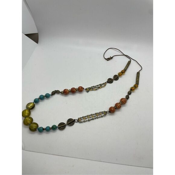 Dress Barn Beaded Necklace - Picture 2 of 6